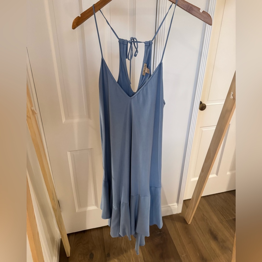 Anthropologie-Holding Horses— Blue asymmetrical dress. Size S. Originally $168